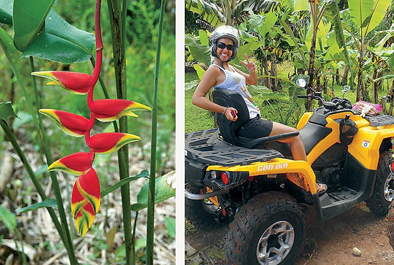 ATV adventure in Bora Bora*